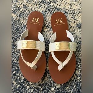 Women’s Armani Exchange Flat Sandals - Size 7